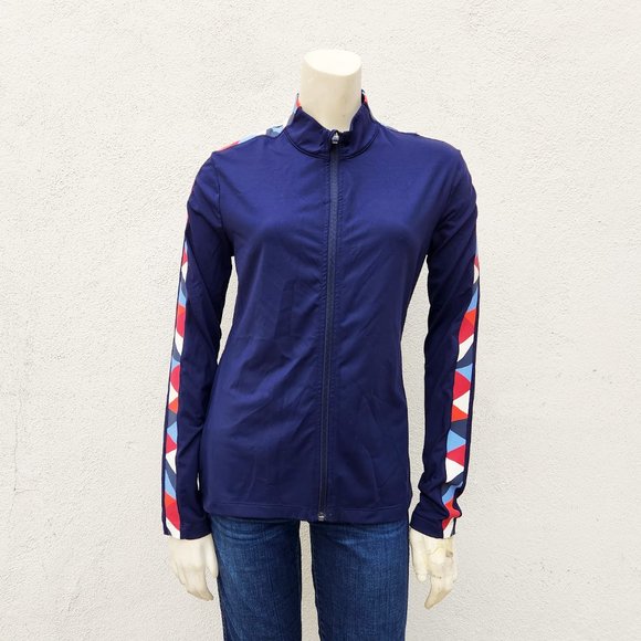 Tory Sport Navy Track Jacket